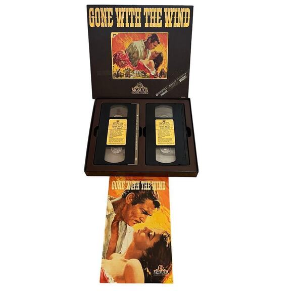 Gone with the wind VHS movie box set. MGM home video. MV900284 - Picture 1 of 4